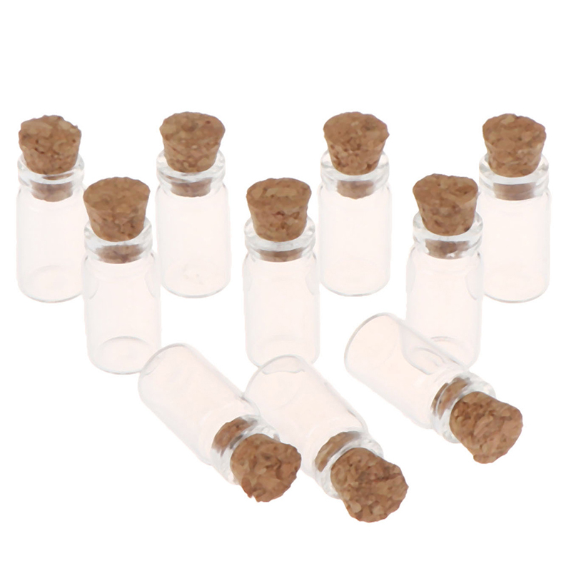 Food Storage And - 10Pcs 1:12 Dollhouse Miniature Glass Jars
