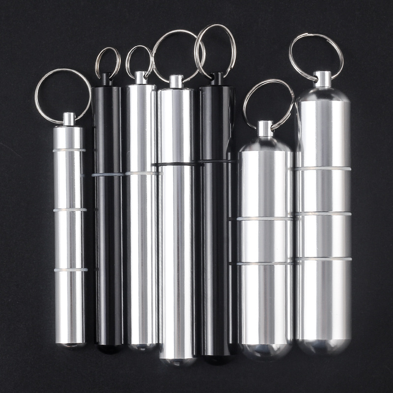 Herb Keeper Container - aluminum sealing mini Stash Jar Smell