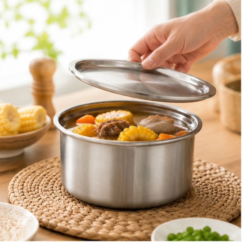 Food Storage In Stainless Steel - 304 Stainless Steel Ramekin with Lid