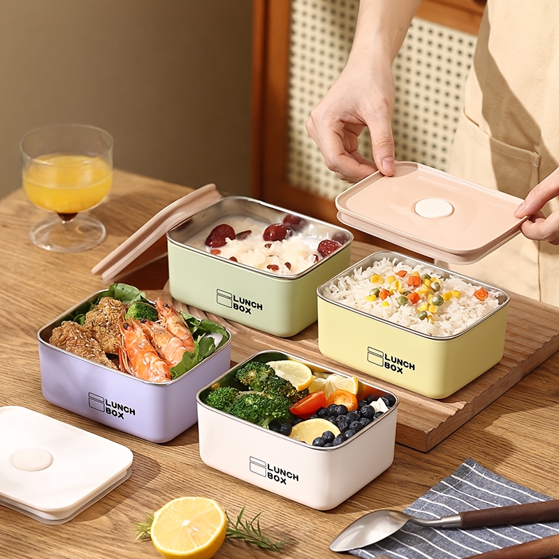 Food Storage In Stainless Steel - Stainless Steel Leak-Proof Food Storage Container