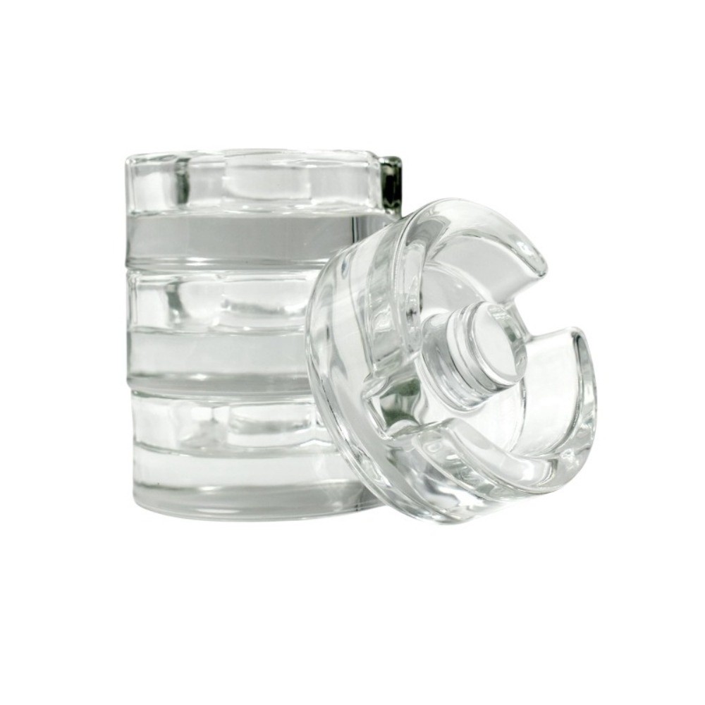 Fermented Glass Weight Lid wit - đánh giá và giá Mason Jar Wide Mouth