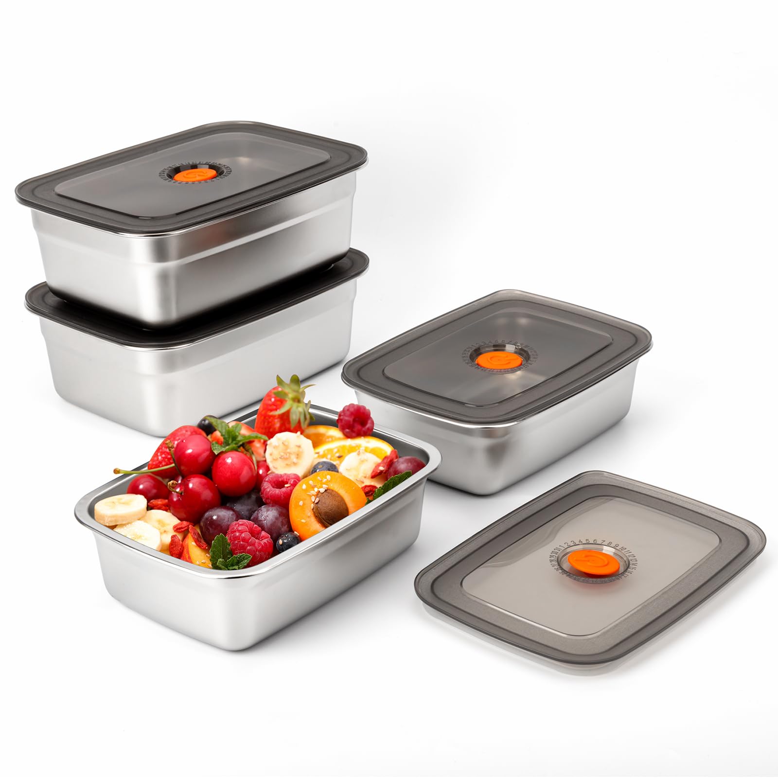 Stainless Steel Camping Lunch  - đánh giá và giá Stainless Lunch Box