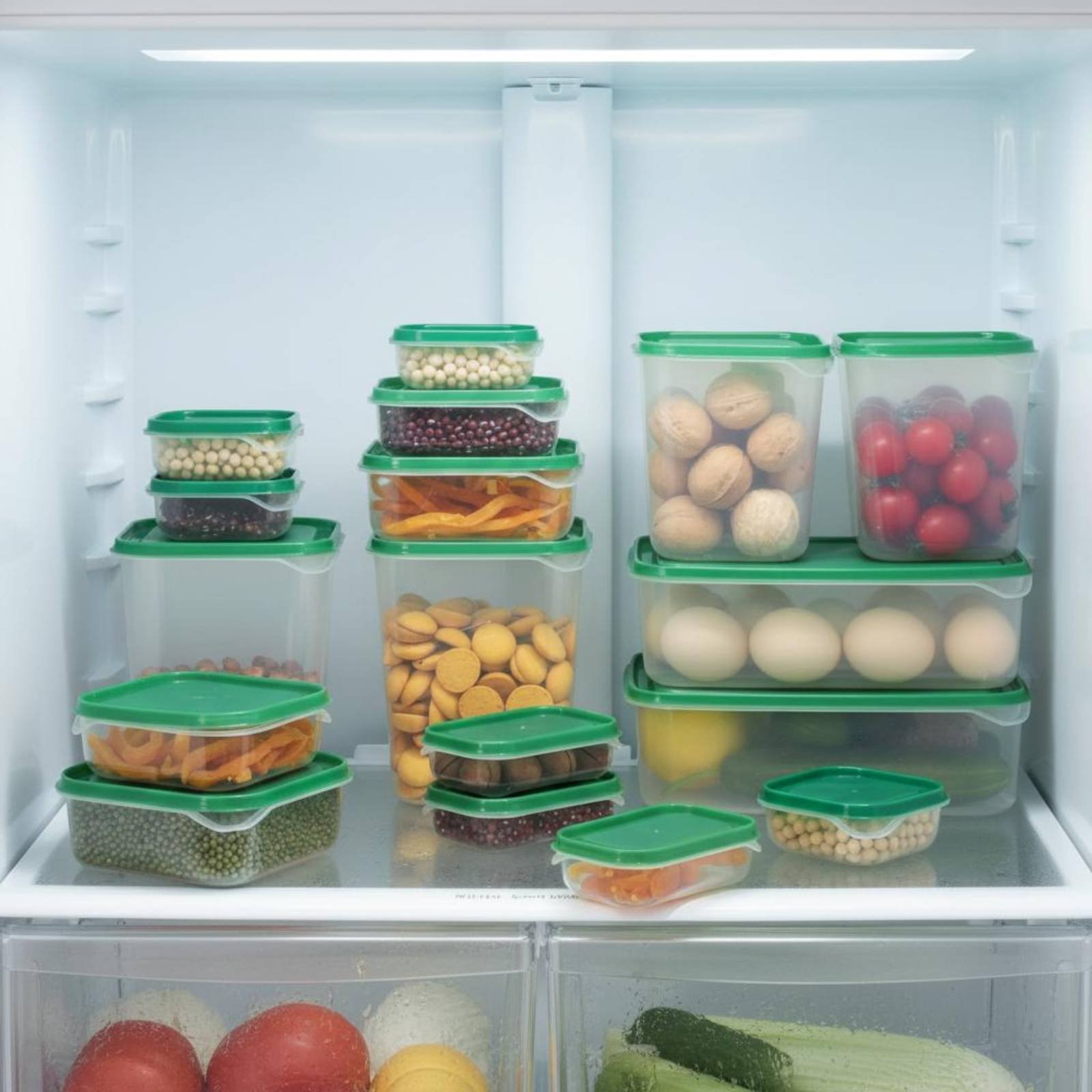 17 Pieces Fridge Storage Box S - đánh giá và giá Food Storage For Refrigerator