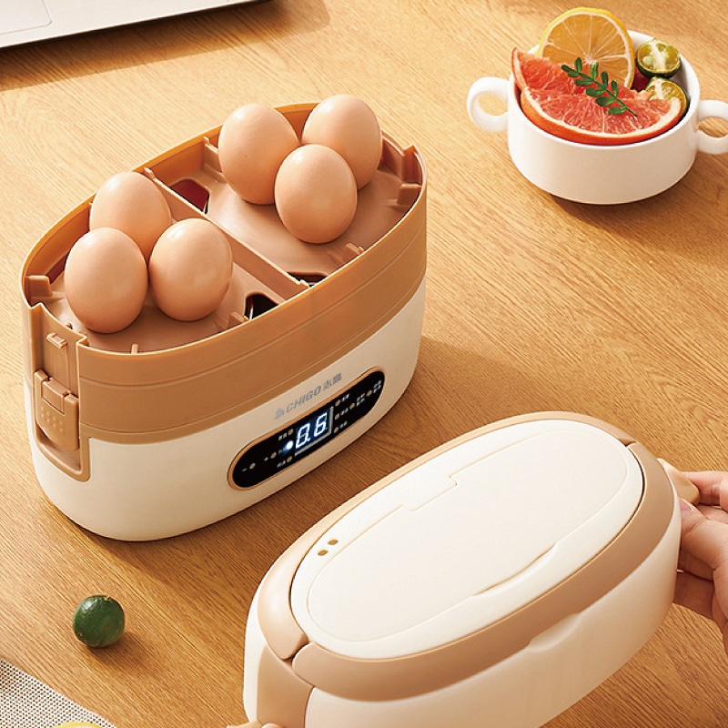 2L 300W Smart Electric Lunch B - đánh giá và giá Stainless Lunch Box