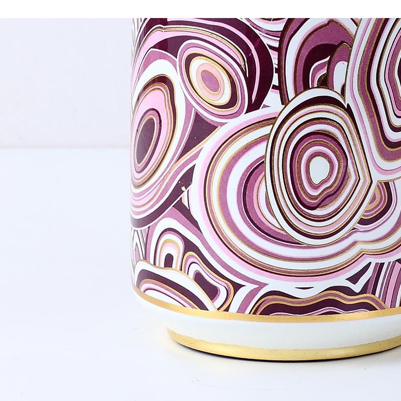Purple Circle Painted Ceramic  - đánh giá và giá Food Storage Lidl
