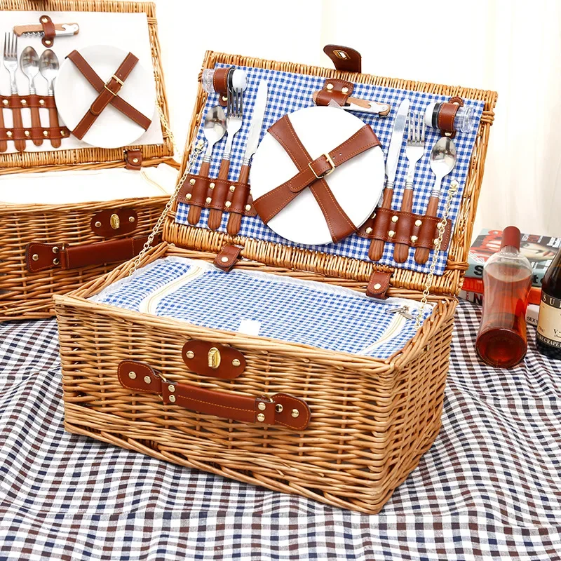 Family Outing Picnic Basket, O - đánh giá và giá Food Storage For Camping