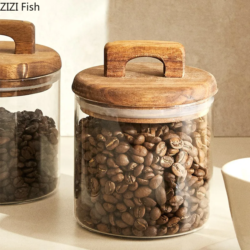 Wooden Lid Glass Storage Jar C - đánh giá và giá Food Storage Lidl