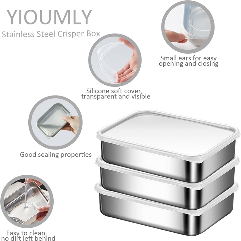 Stainless Steel Containers for - đánh giá và giá Food Storage And
