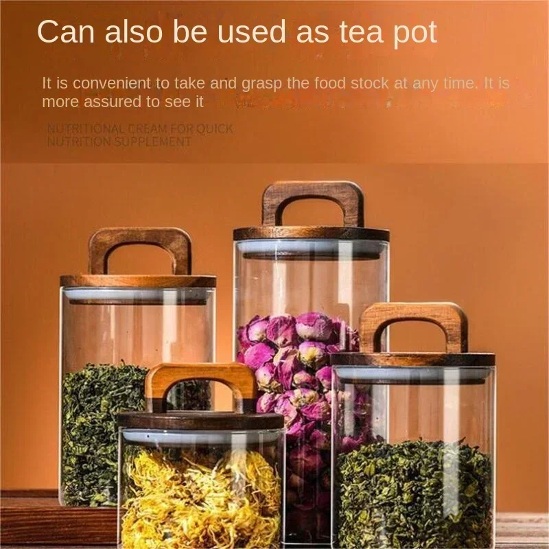 800-2100ml Wood Lid Glass Jar  - đánh giá và giá Food Storage Lidl