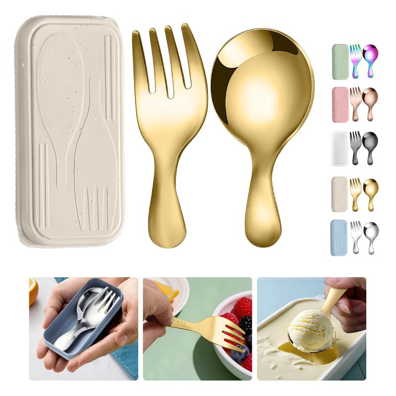 Stainless Steel Tableware Set  - đánh giá và giá Stainless Lunch Box