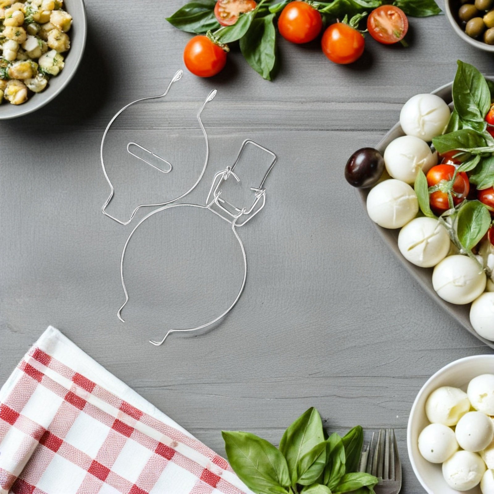 4Pcs Stainless Steel Wire Lock - đánh giá và giá Food Storage In Stainless Steel