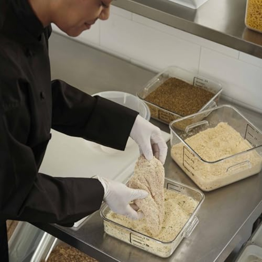 Space Saving Square Food Stora - đánh giá và giá Food Storage Quart Containers