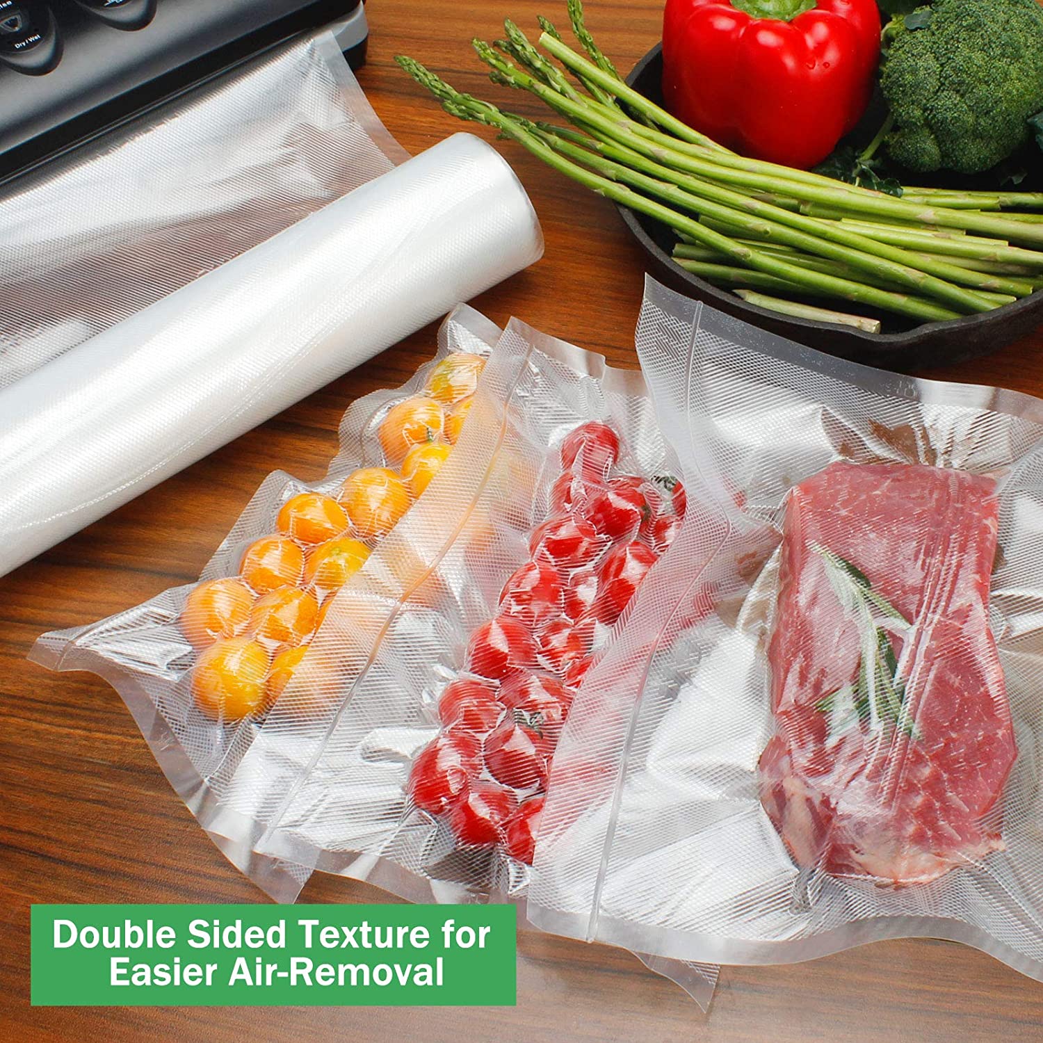 Vacuum bags for food Vacuum Se - đánh giá và giá Vacuum Sealer Bag