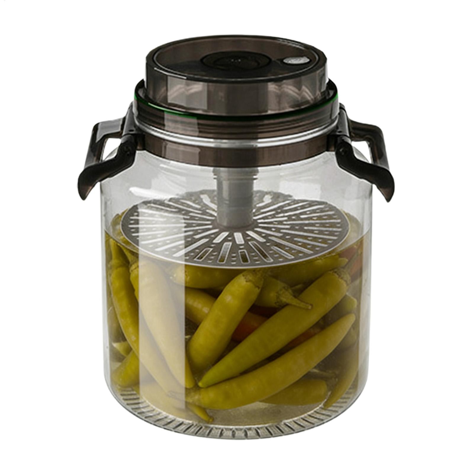 Pickle Jars with Lids 5L Round - đánh giá và giá Food Storage Lidl