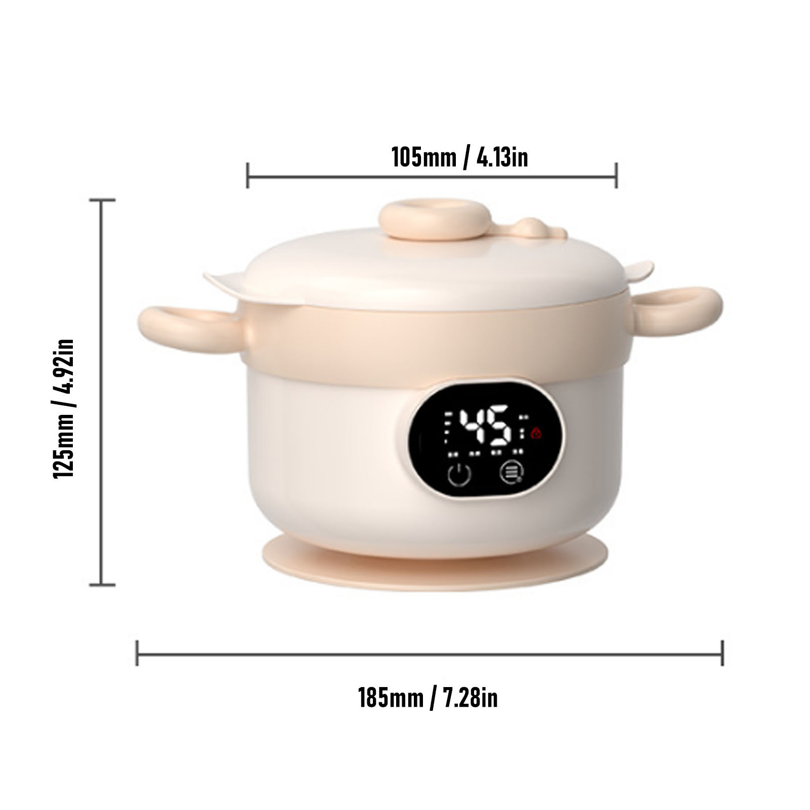Food Warmer Bowl Electric Lunc - đánh giá và giá Stainless Lunch Box
