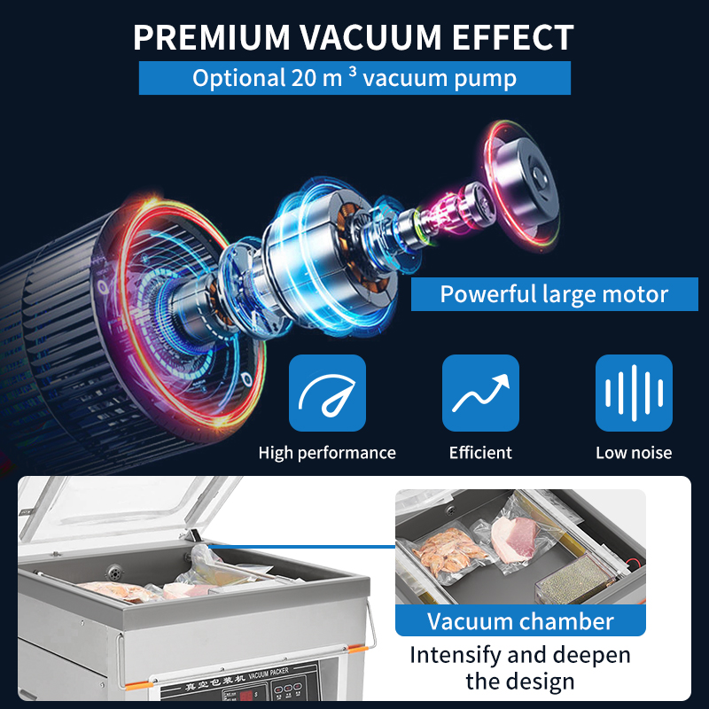 DZ-500  Vertical Single Chambe - đánh giá và giá Vacuum Sealer Bag