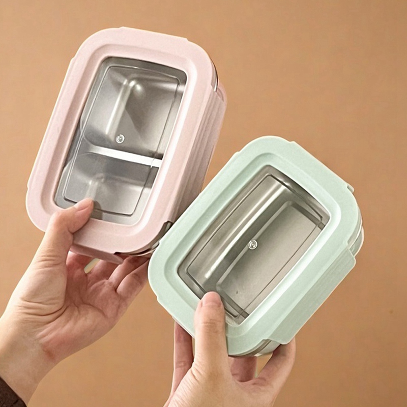 304 Stainless Steel Divided Be - đánh giá và giá Stainless Lunch Box