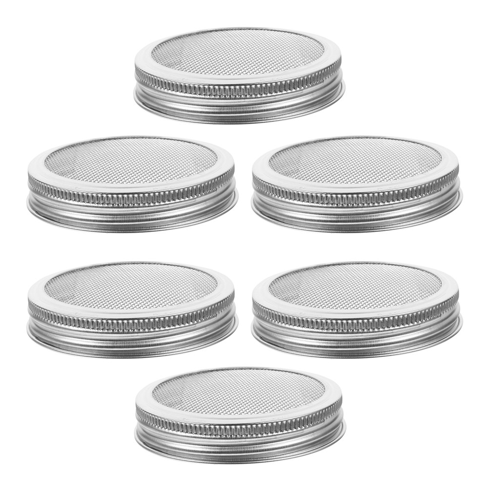 6Pcs Stainless Steel Sprouting - đánh giá và giá Mason Jar Wide Mouth
