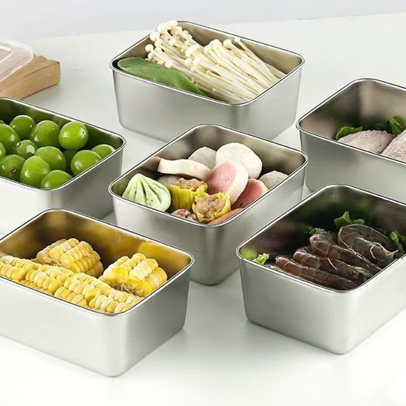 6-Piece Stainless Steel Food S - đánh giá và giá Food Storage For Camping